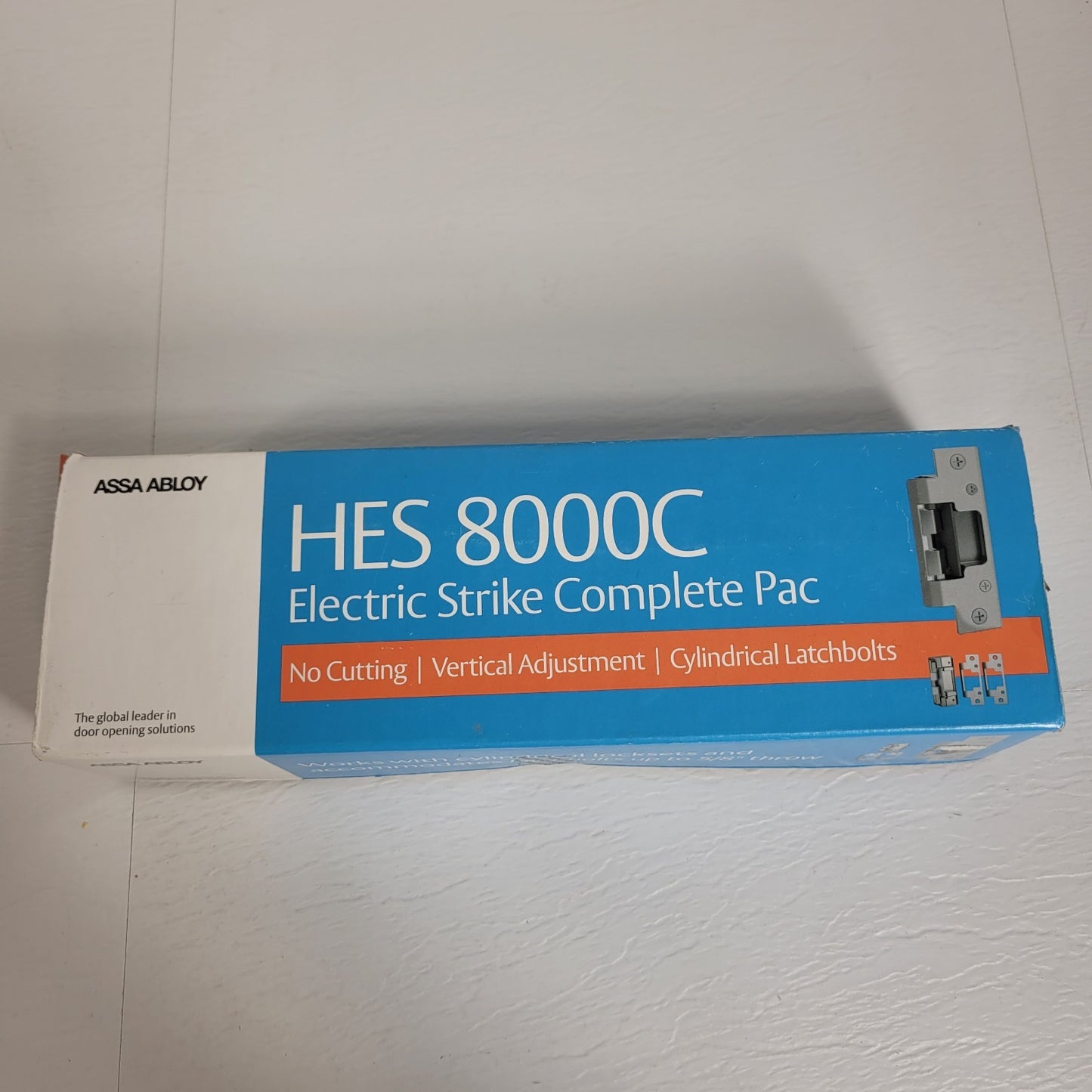 ASSA ABLOY HES 8000C-12/24D-630 Electric Strike Complete Pac Stainless Steel