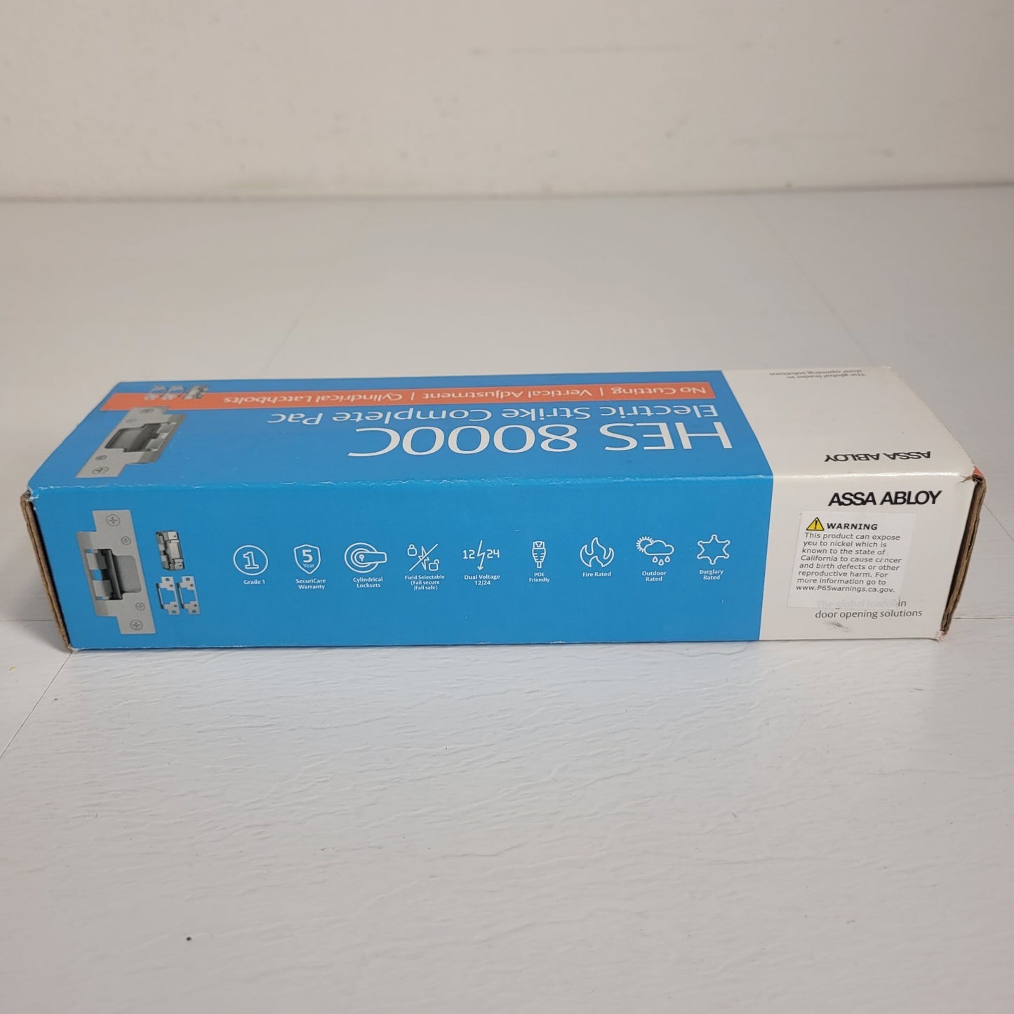 ASSA ABLOY HES 8000C-12/24D-630 Electric Strike Complete Pac Stainless Steel