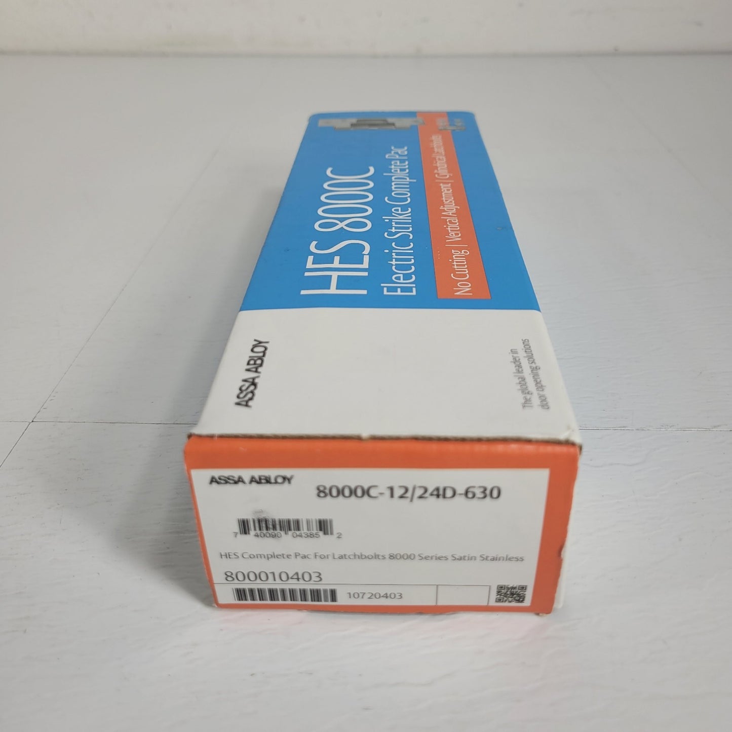 ASSA ABLOY HES 8000C-12/24D-630 Electric Strike Complete Pac Stainless Steel