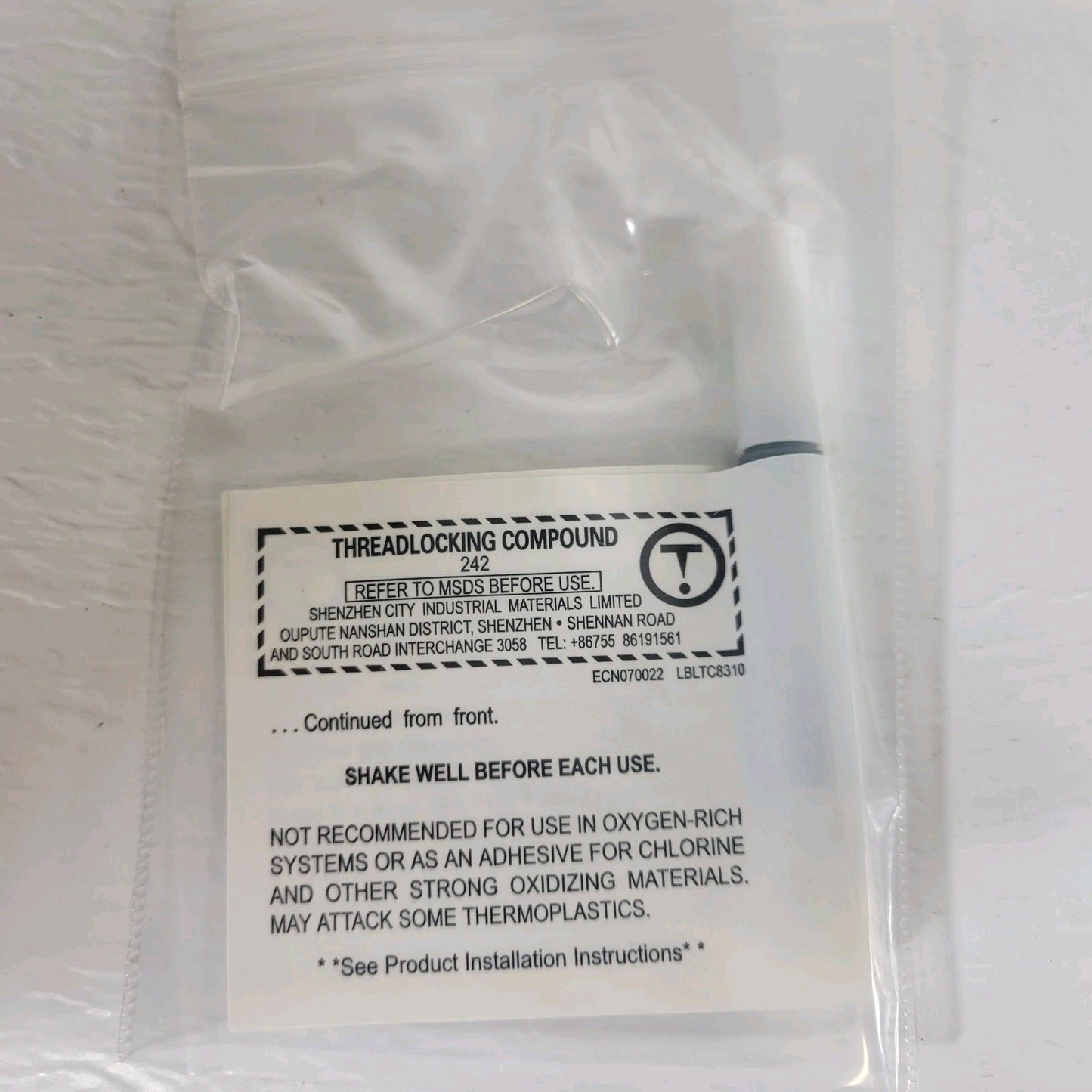 RCI 8371x28 Aluminum MiniMag Electromagnetic Lock 12/24V DC Single Outswing