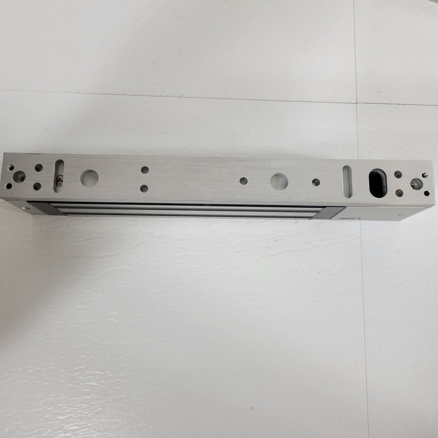 RCI 8371x28 Aluminum MiniMag Electromagnetic Lock 12/24V DC Single Outswing