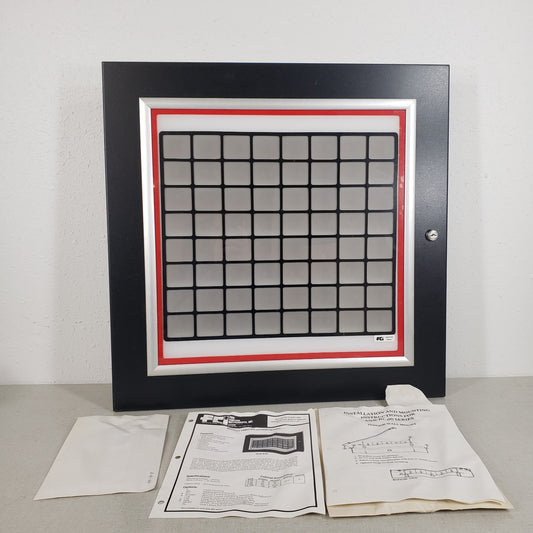 FCI ANN-BL-00 A-64 Backlit Tabular Annunciator 8x8 Grid RZA-A64 FACP Space Age