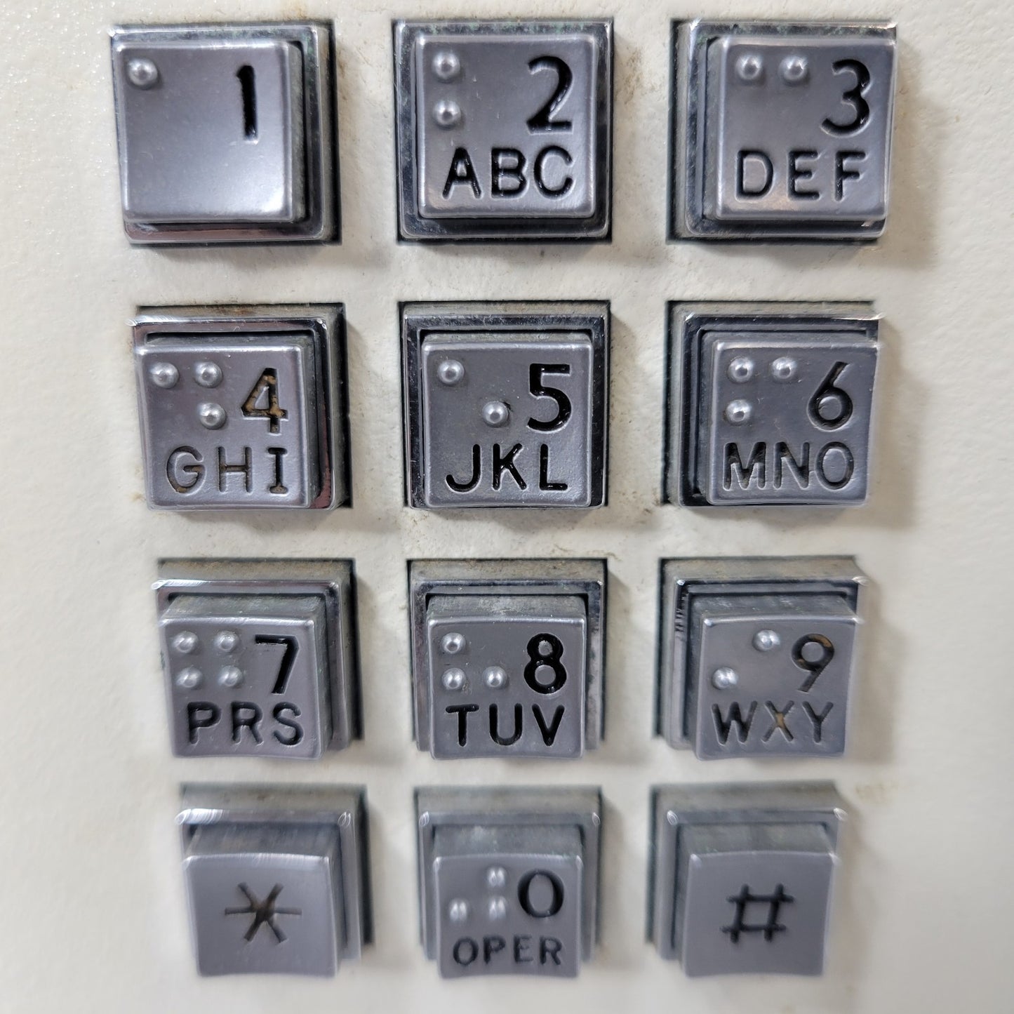 IEI Door-Gard Linear Security Keypad Outdoor Weather Heavy Duty Rugged White