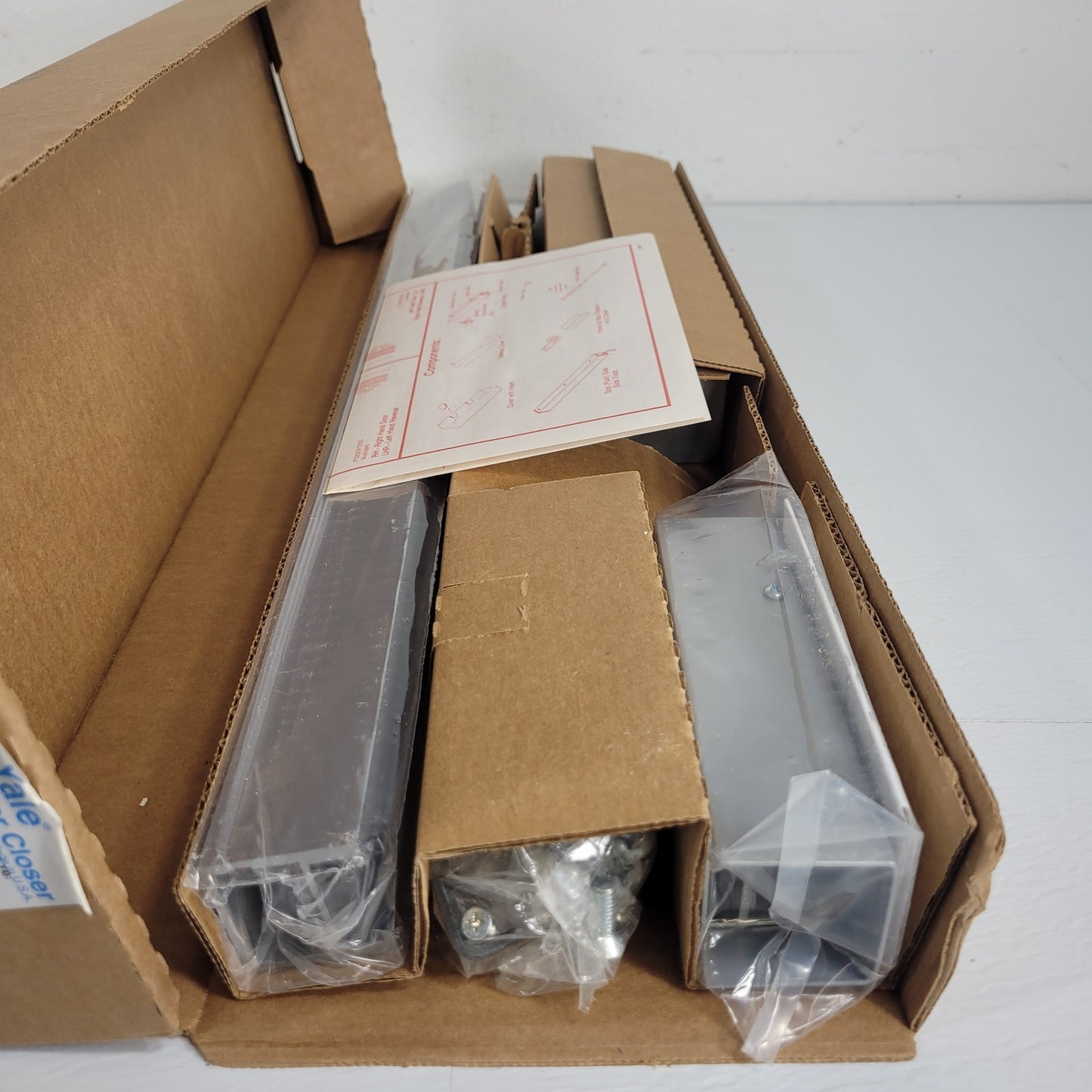 Yale P3305PT Powertrack Electromechanical 120V Door Closer Aluminum Finish