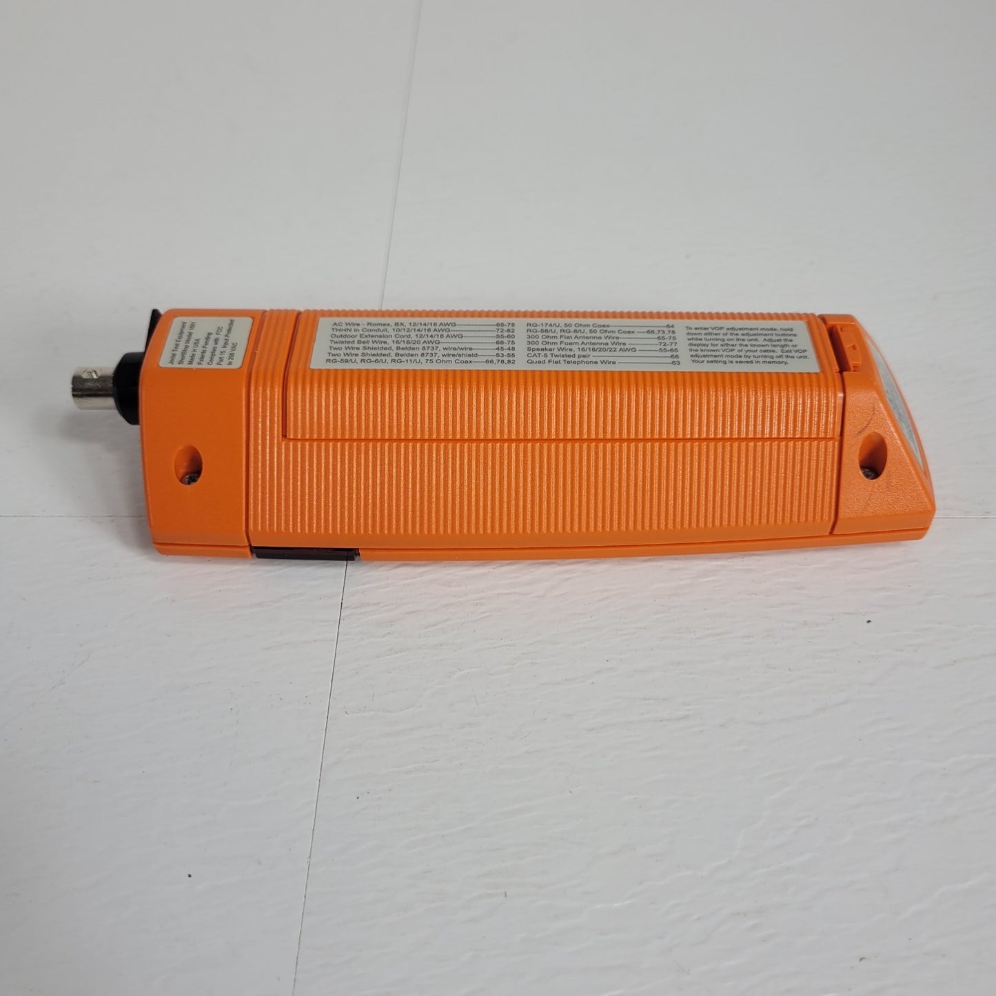 Jovial Test Equipment 1001 Short Stop Cable Fault Finder Input Protected 250VAC