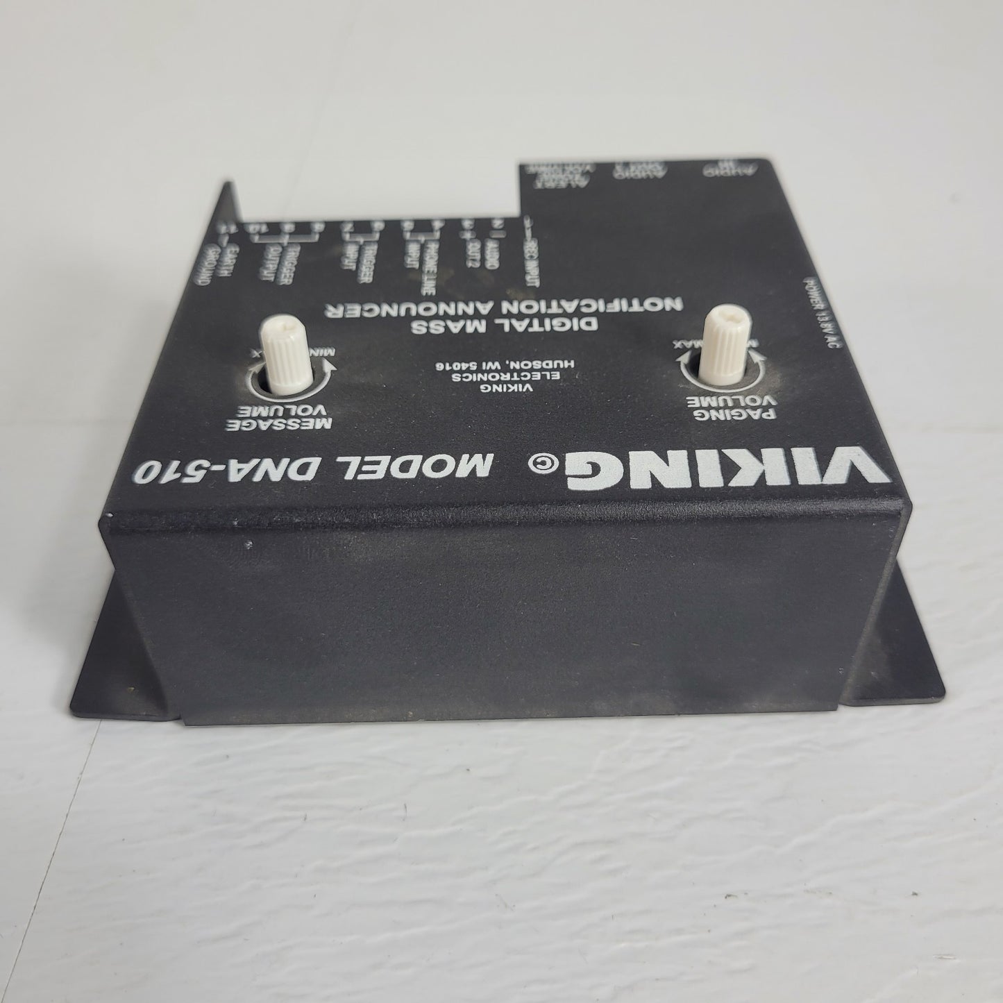Viking Electronics DNA-510 Digital Mass Notification Announcer 13.8V AC