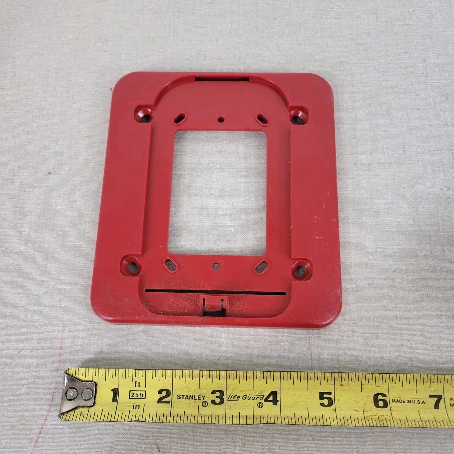 System Sensor BBS Red Fire Alarm Backbox Skirt Flush Trim Mount Plate Lot Of 12