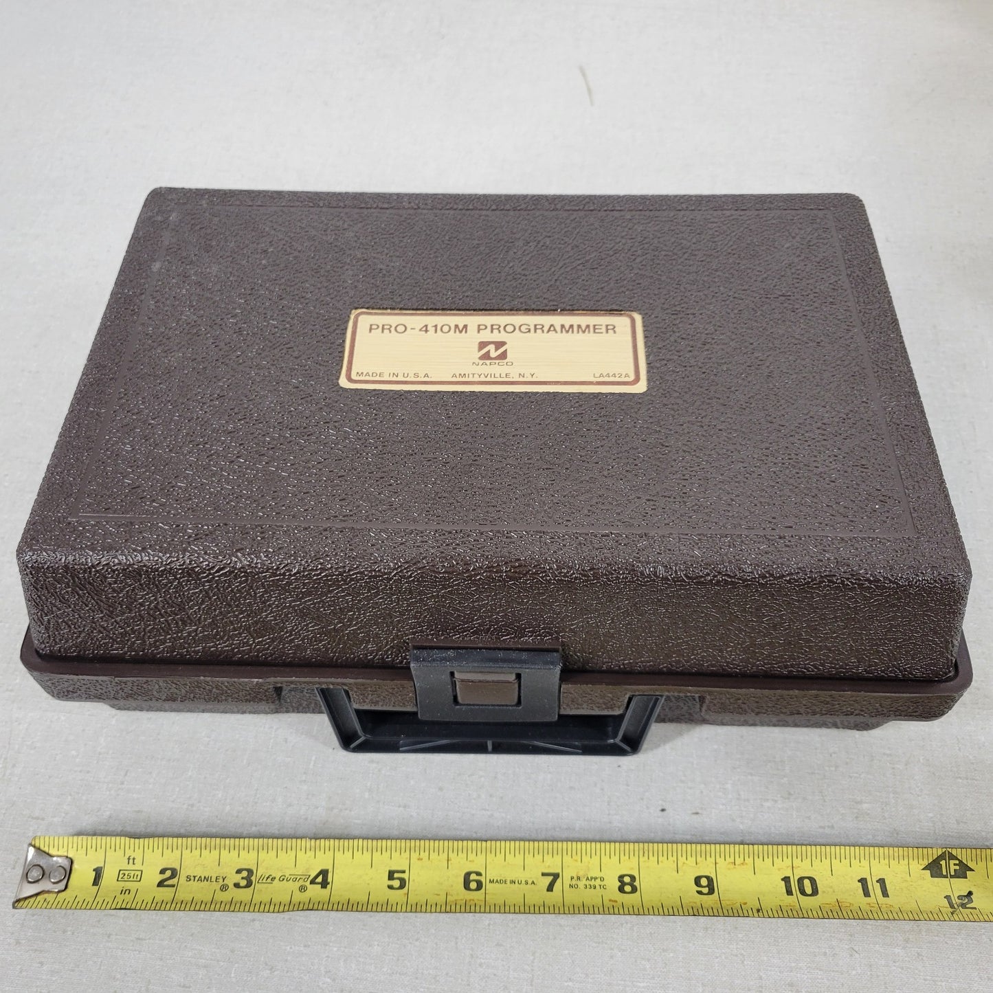 NAPCO Pro-410M LA442A Security System Chip Programmer With Cables And Case