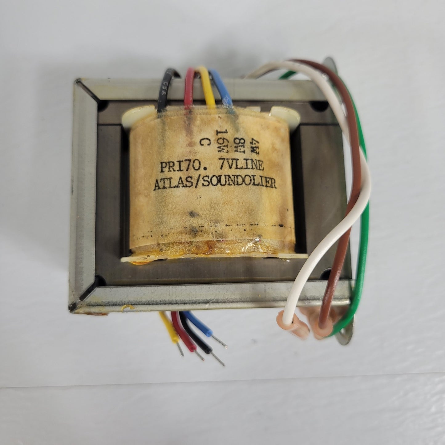 Atlas Soundolier HT167 High Quality Transformer 16W 70.7V Power Taps 4W 8W 16W
