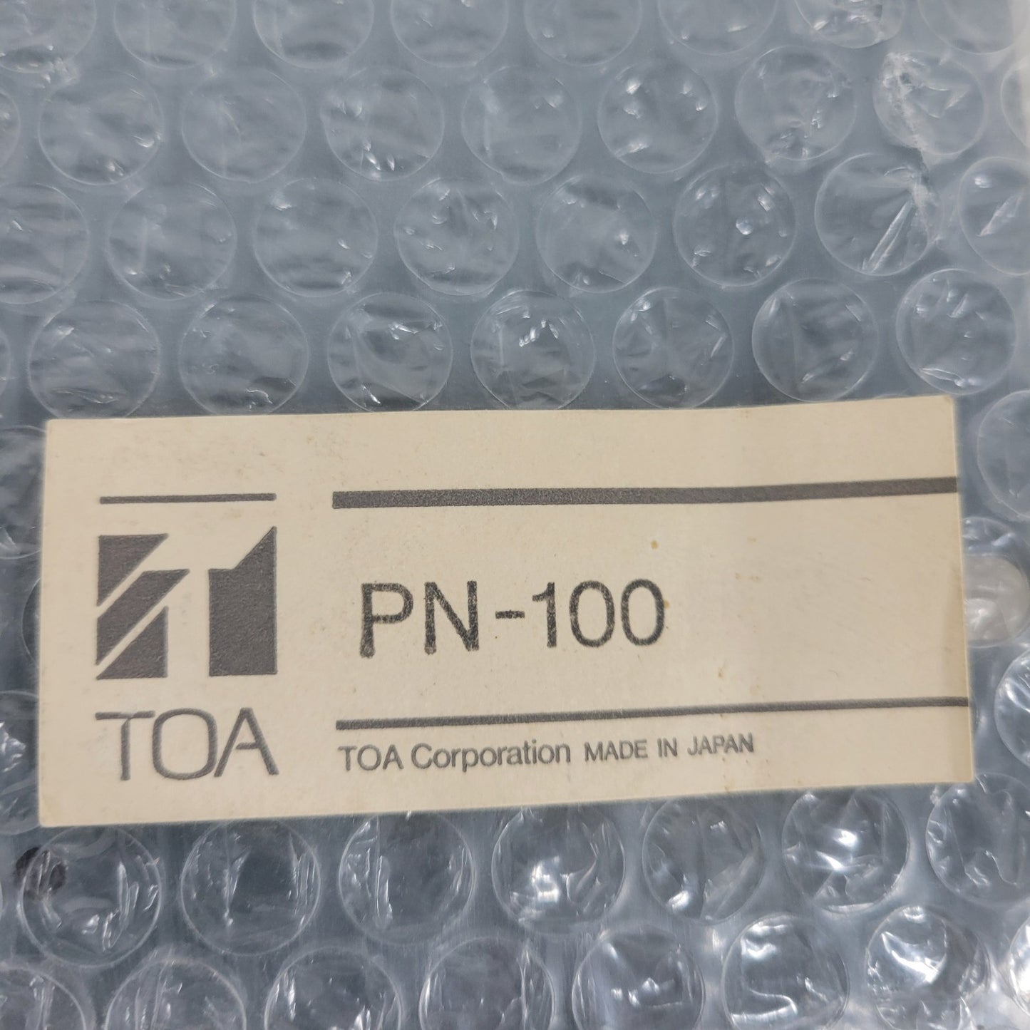 TOA Corporation PN-100 4U Rack Mount Panel Cover Plate Holds Coated Steel Panel
