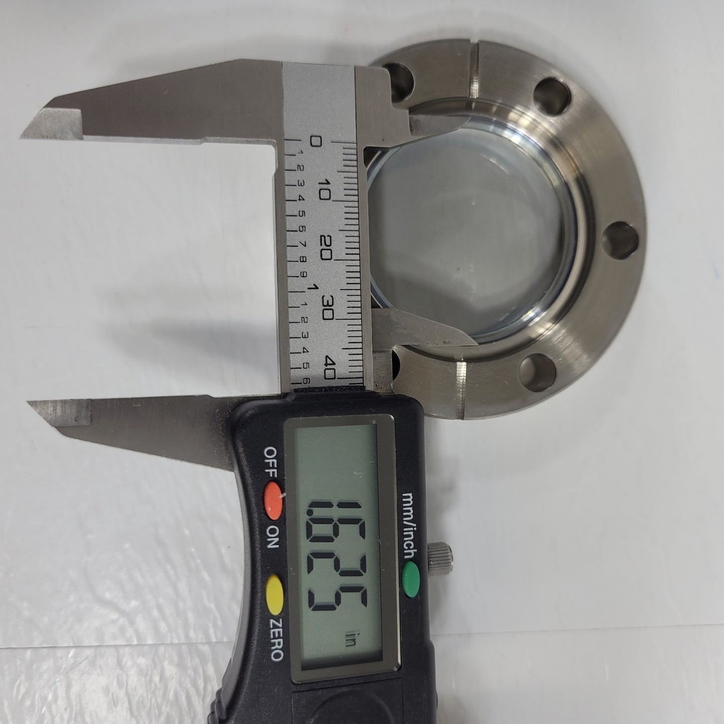 MDC 2.75" CF Conflat Glass Viewport DN35CF 40 Ultra High Vacuum 1-5/8" Port CF35