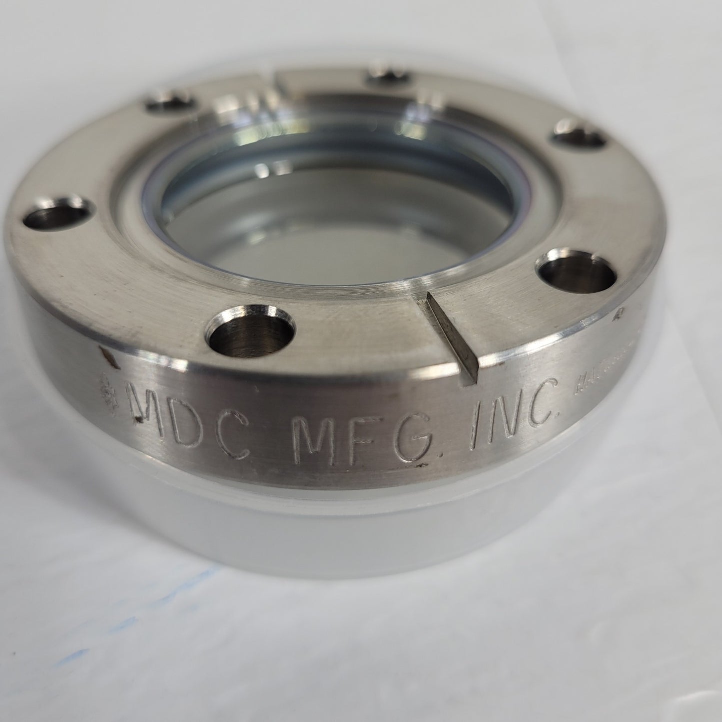 MDC 2.75" CF Conflat Glass Viewport DN35CF 40 Ultra High Vacuum 1-5/8" Port CF35