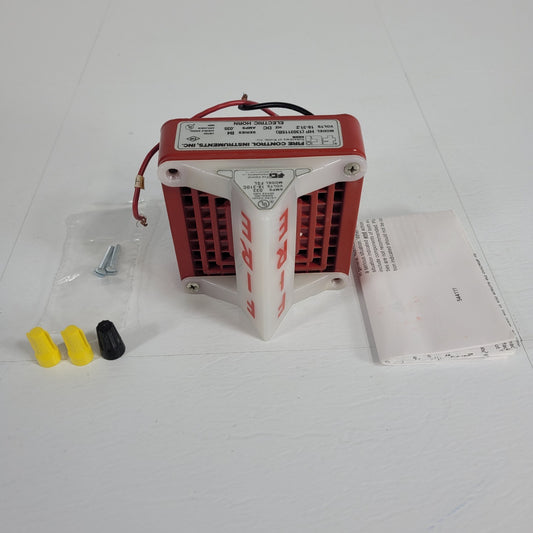 FCI HP 1303115B Electric Horn 18-31.2V w/ FSL Listed Visual Signaling Device