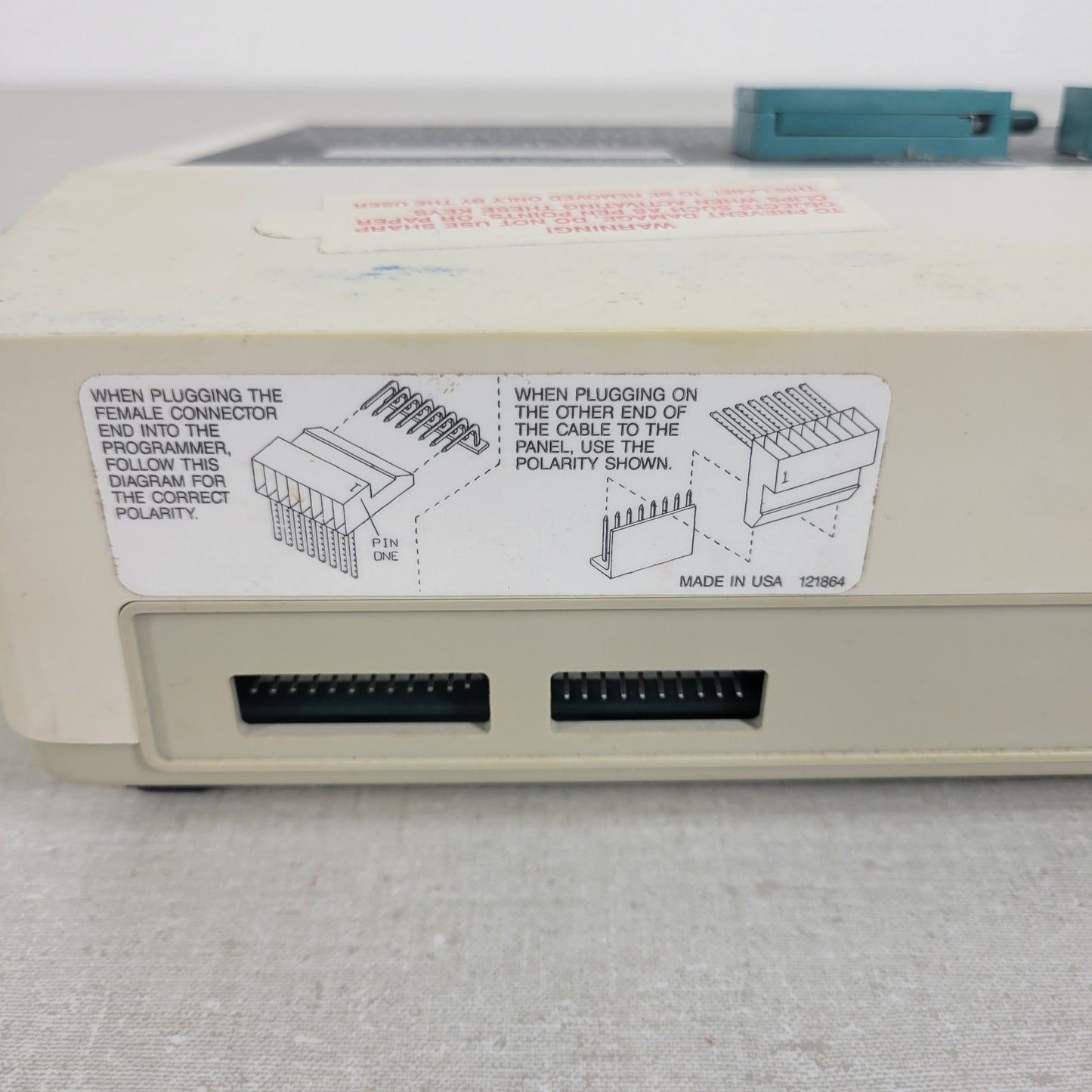 Vintage SILENT KNIGHT 5521 Fire Control IC Programmer and Communicator Turns On