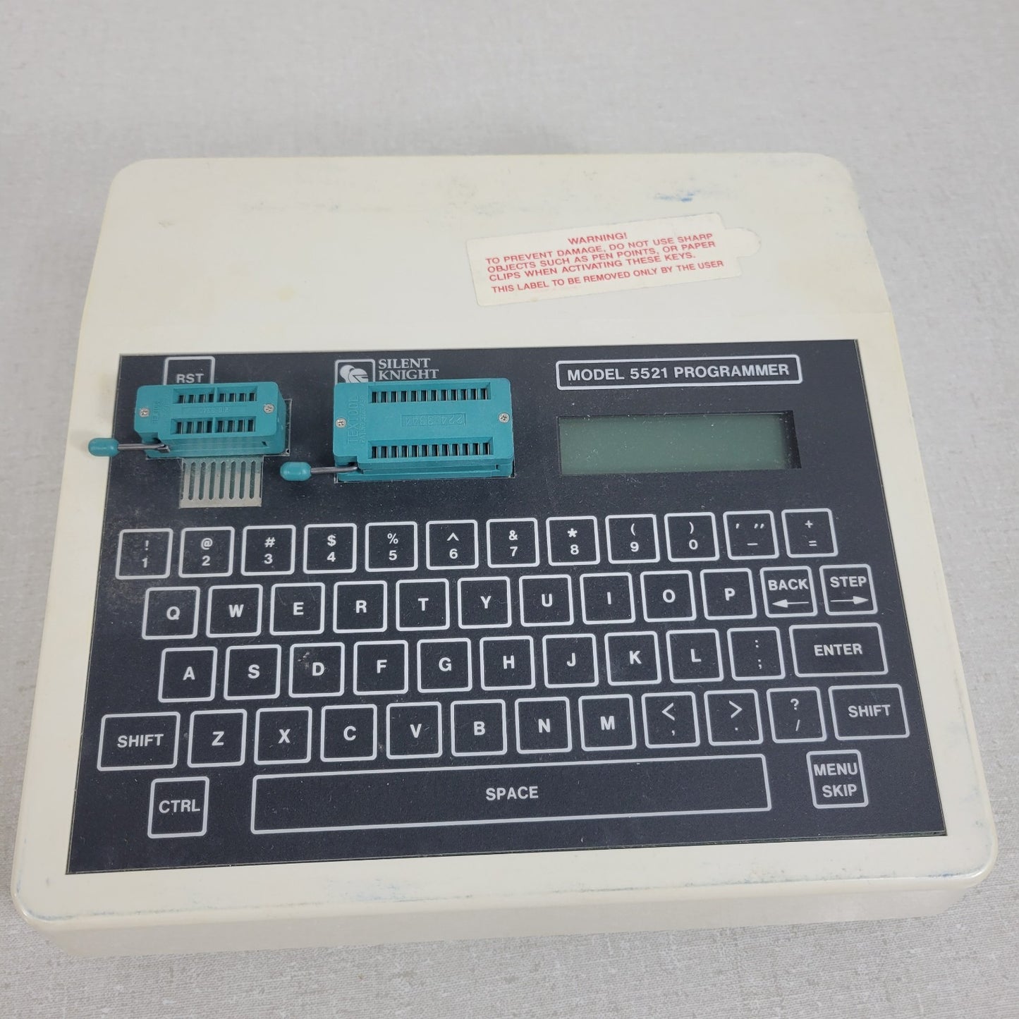 Vintage SILENT KNIGHT 5521 Fire Control IC Programmer and Communicator Turns On