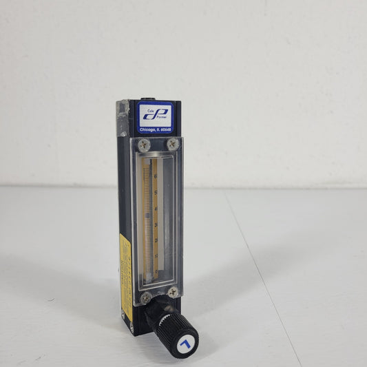 Cole Parmer Flowmeter Flow Regulator N022-13 0-65 mm 3/8" NPT Outlets
