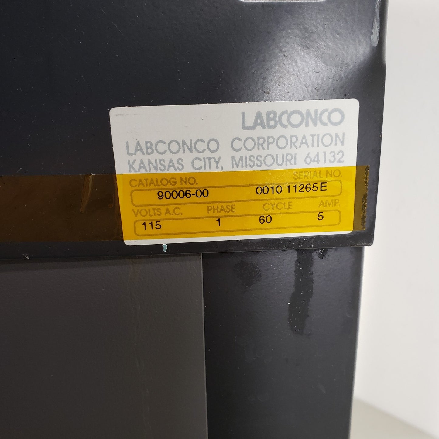Labconco Water Pro PS 9000600 Filter Purifier HPLC H2O Polishing Station