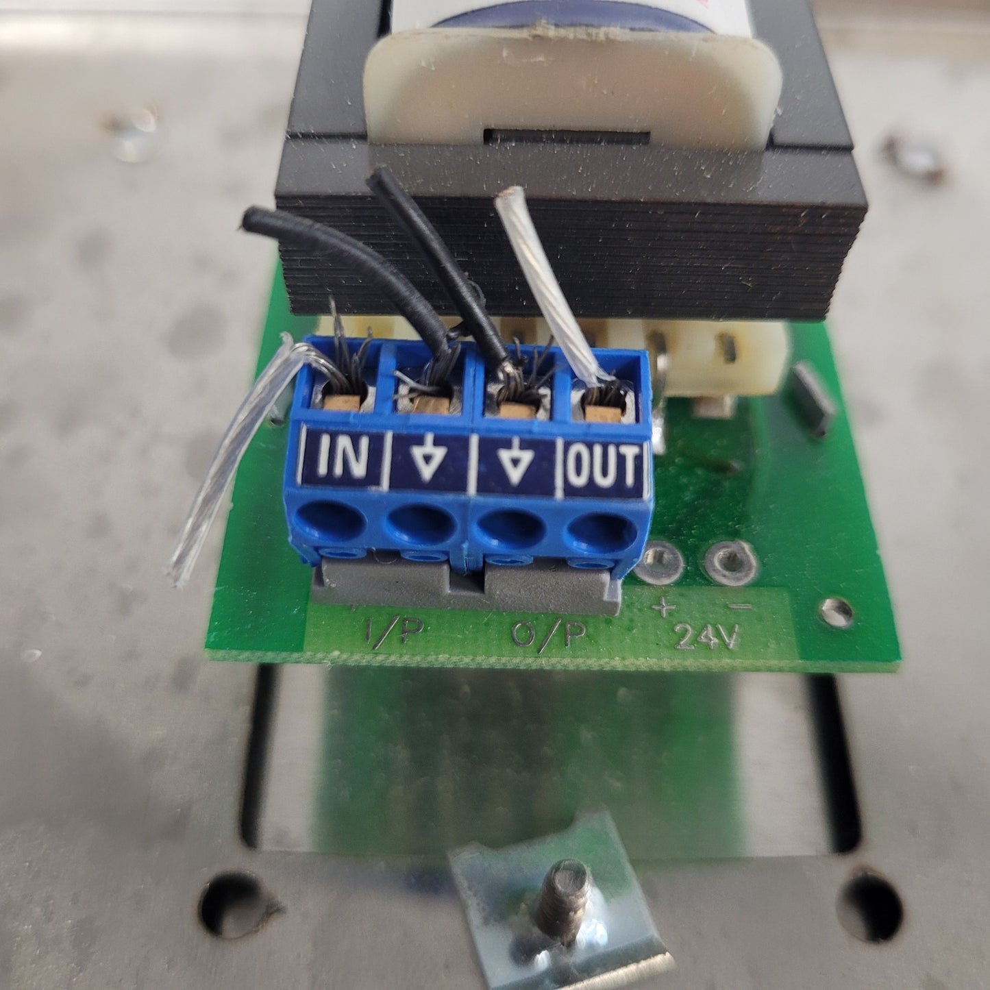 Lowell 10836 25W Mono Volume Control 1-Gang Standard Wall Plate Stainless Steel