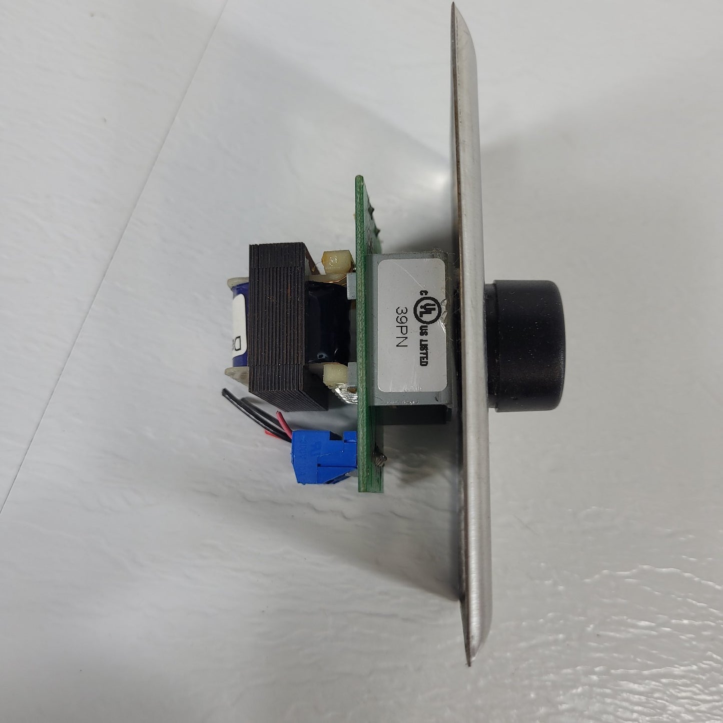 Lowell 10836 25W Mono Speaker Volume Control 1-Gang Standard Wall Plate SS