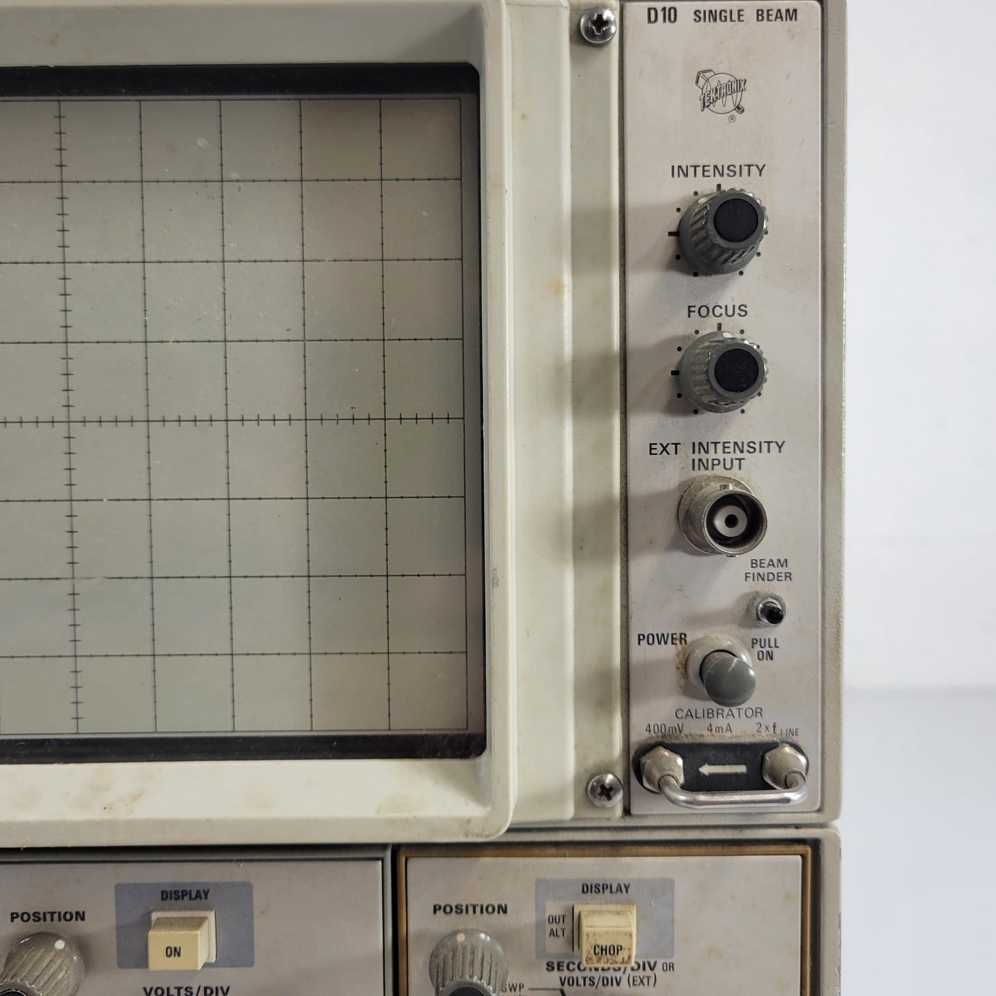 TESTED Tektronix 5103N Oscilloscope D10 Single Beam 5A15N Amplifier 5B10N Time
