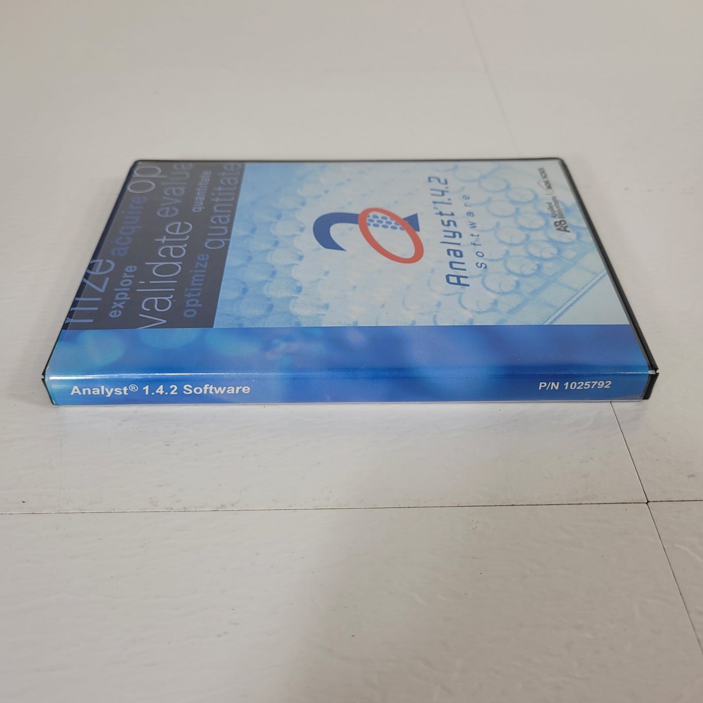 Applied Biosystems MDS SCIEX 1025792 Analyst 1.4.2 Software All In One Download