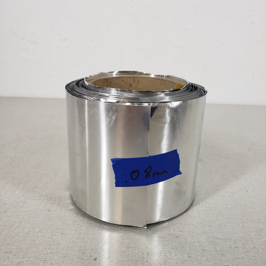 Steel Shim Stock Roll 4" x 150' 0.08mm Thick