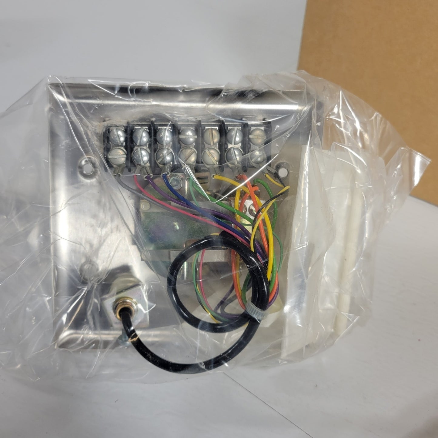 Lowell TTP-2BG Telephone Handset Hookswitch With Metal Coil Cable Tan Phone