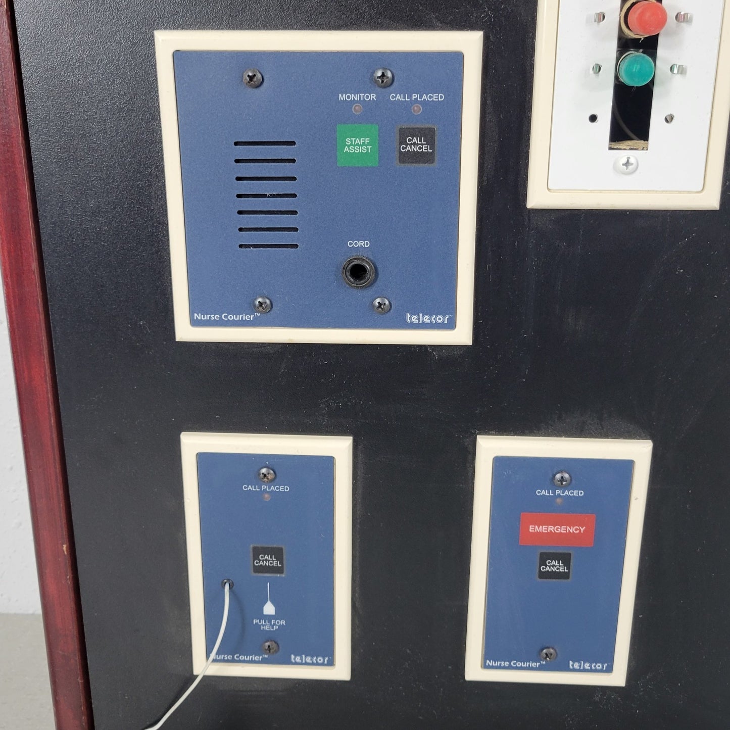 Telecor Testing Show Case For Nurse Courier Modules Pull To Call Patient Station