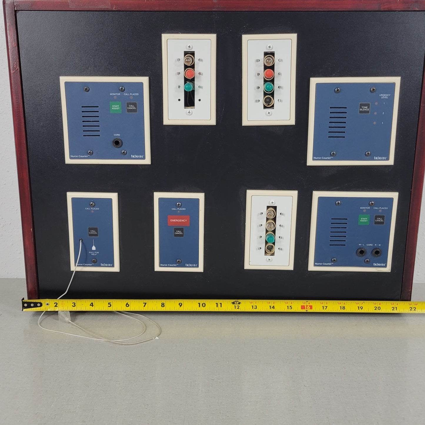 Telecor Testing Show Case For Nurse Courier Modules Pull To Call Patient Station