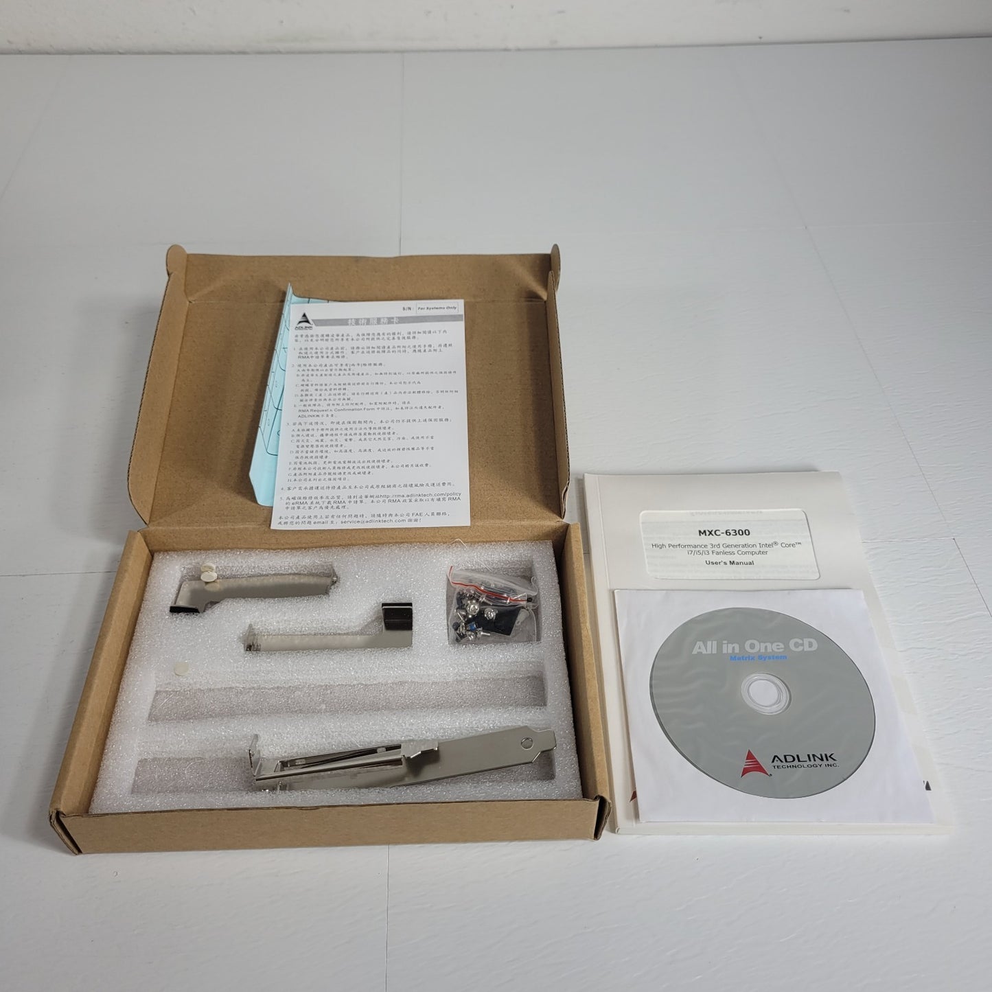 Adlink MXC-6031D/M8G (G) Matrix Fanless Rugged I/O Industrial PC Computer i7