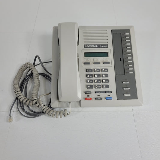 Comdial 8012S-PT Impact Platinum Grey 12 Button Digital Telephone & Speakerphone