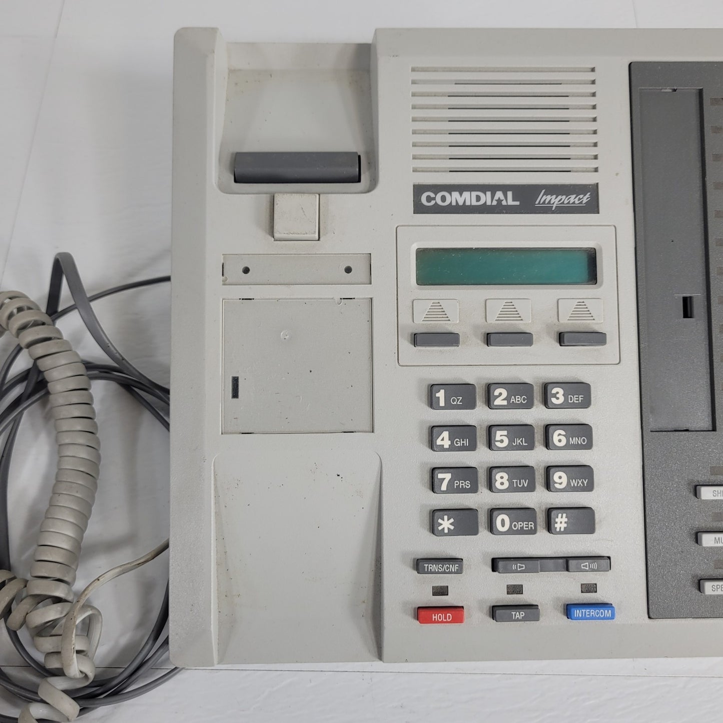Comdial 8012S-PT Impact Platinum Grey 12 Button Digital Telephone & Speakerphone