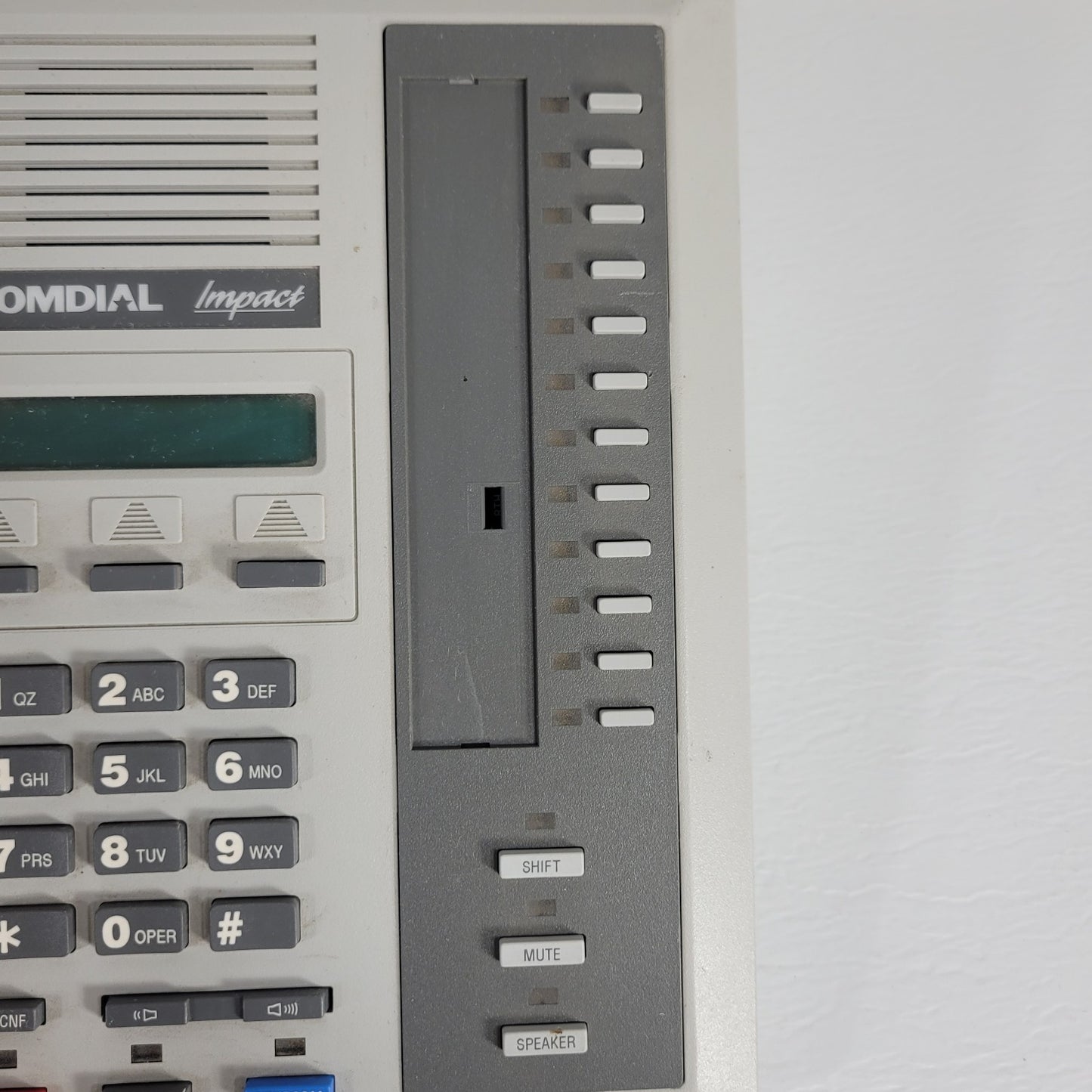 Comdial 8012S-PT Impact Platinum Grey 12 Button Digital Telephone & Speakerphone