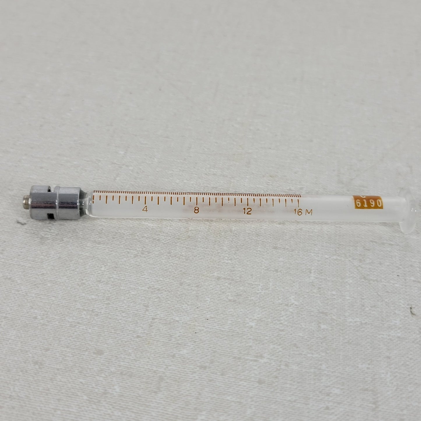 B-D Yale Tuberculin Glass 1CC Missing Plunger Luer Lock Tip
