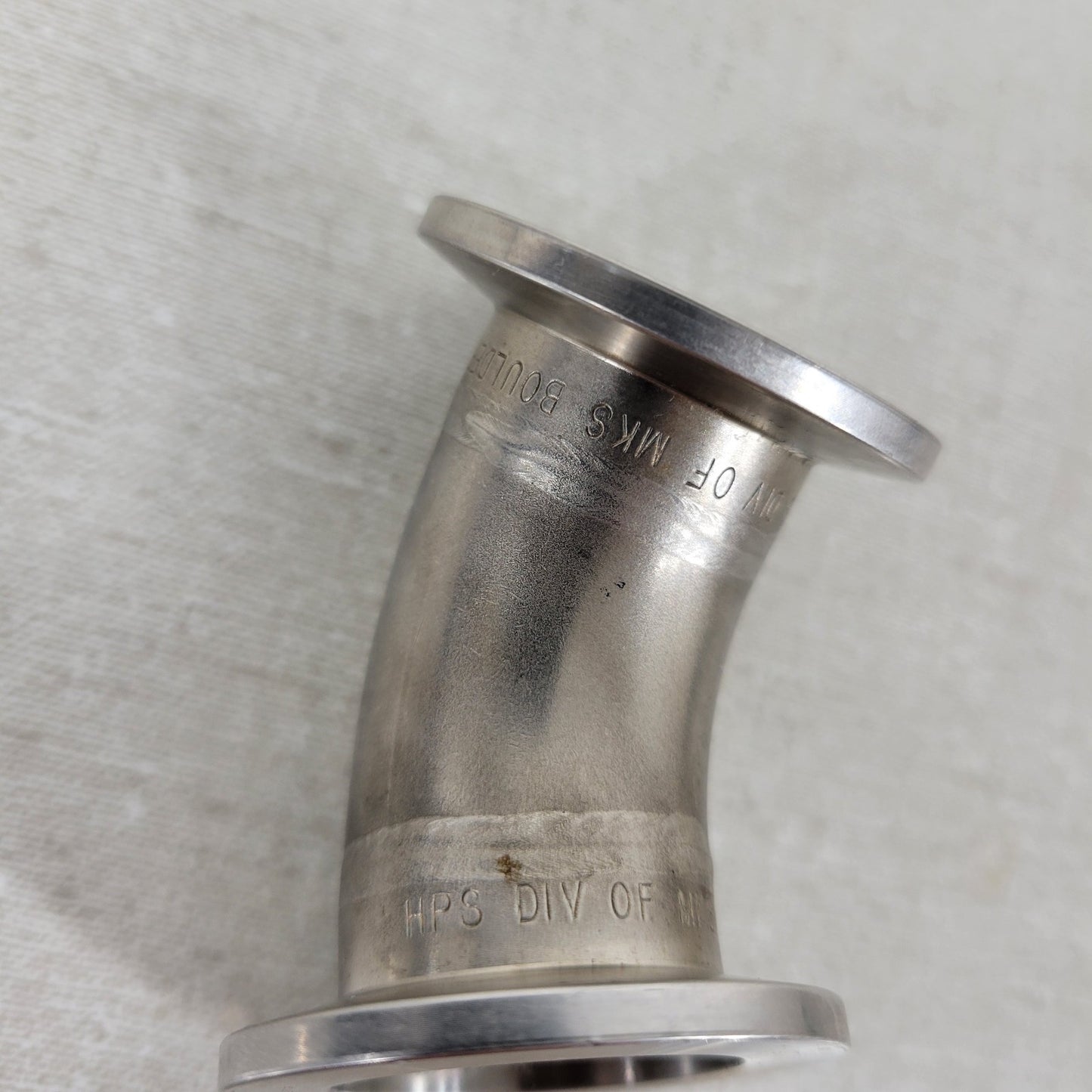 45 Degree Elbow Fitting NW25 Size ISO-KF Vacuum Flange 304 SS KF25 NW25 QF25