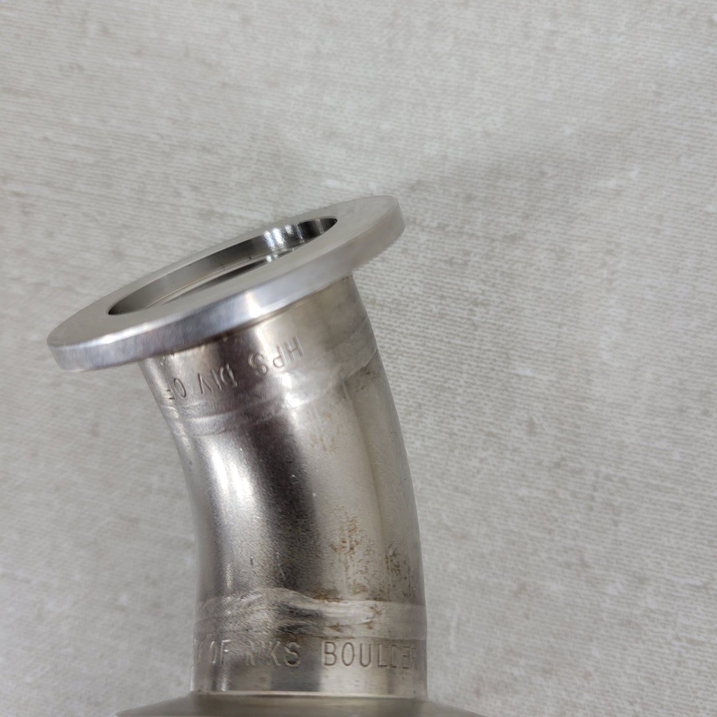 45 Degree Elbow Fitting NW25 Size ISO-KF Vacuum Flange 304 SS KF25 NW25 QF25