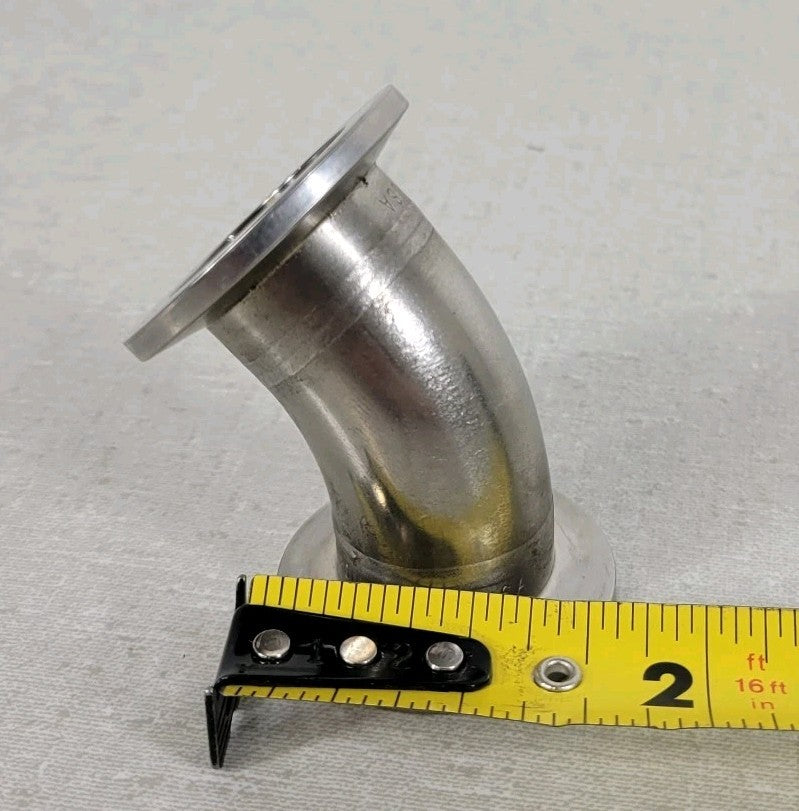 45 Degree Elbow Fitting NW25 Size ISO-KF Vacuum Flange 304 SS KF25 NW25 QF25