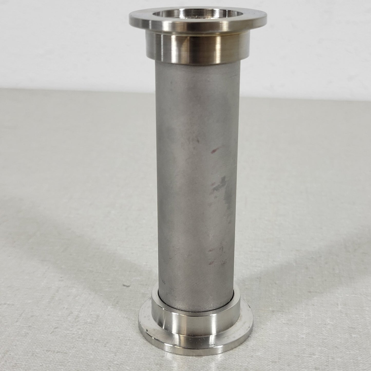 KF25 NW25 QF25 Straight Nipple 4-1/8" Length Stainless Steel Welded High Vacuum