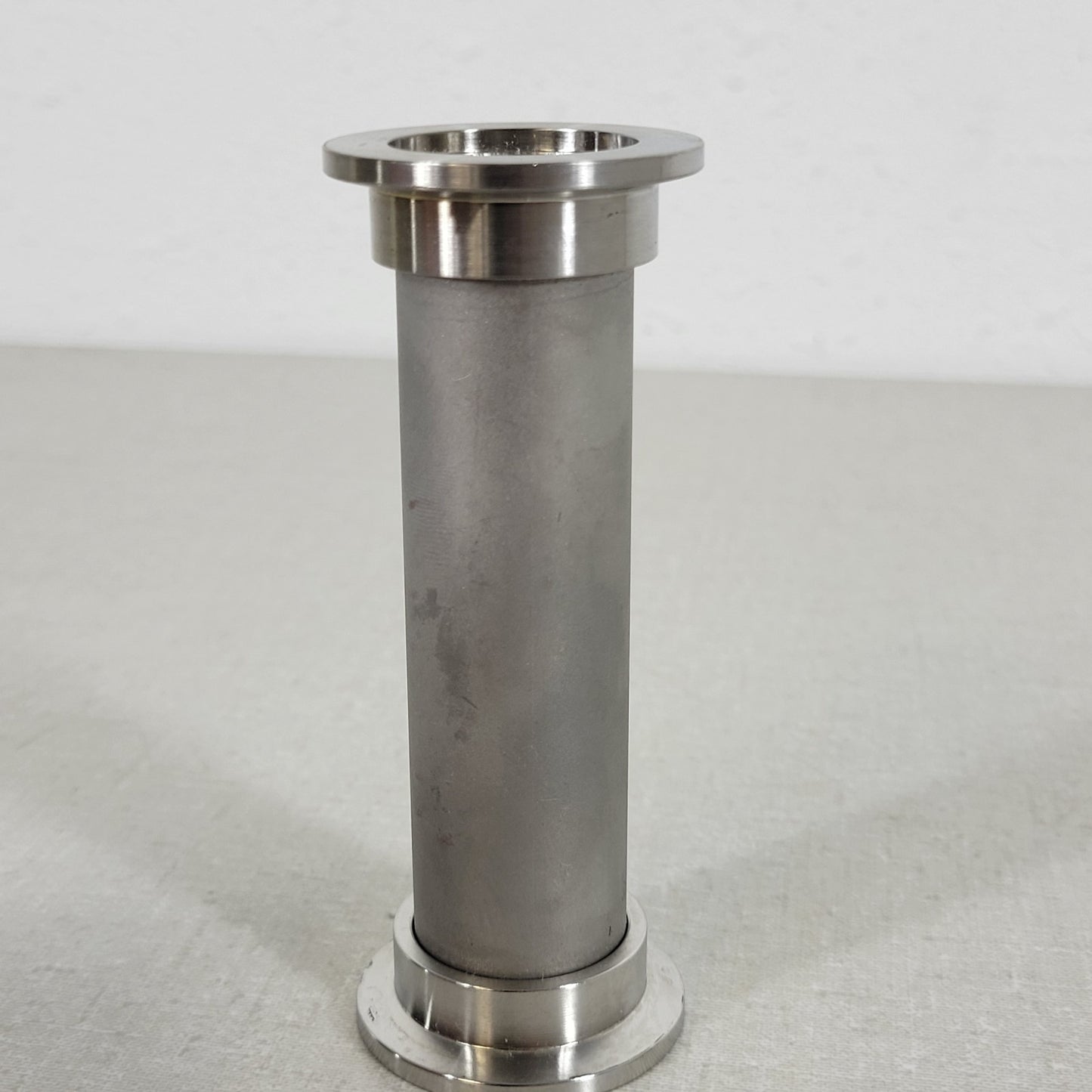KF25 NW25 QF25 Straight Nipple 4-1/8" Length Stainless Steel Welded High Vacuum