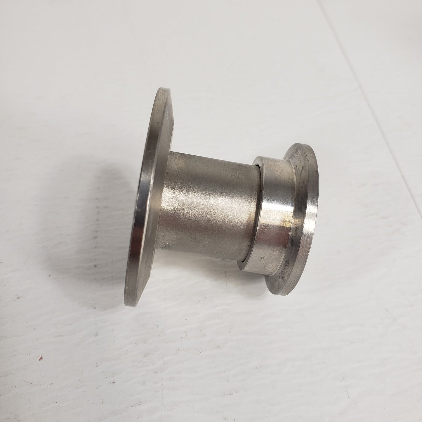 ISO KF25 NW25 Adapter Flange to KF40 NW40 Stainless Steel Full Nipple Reducer