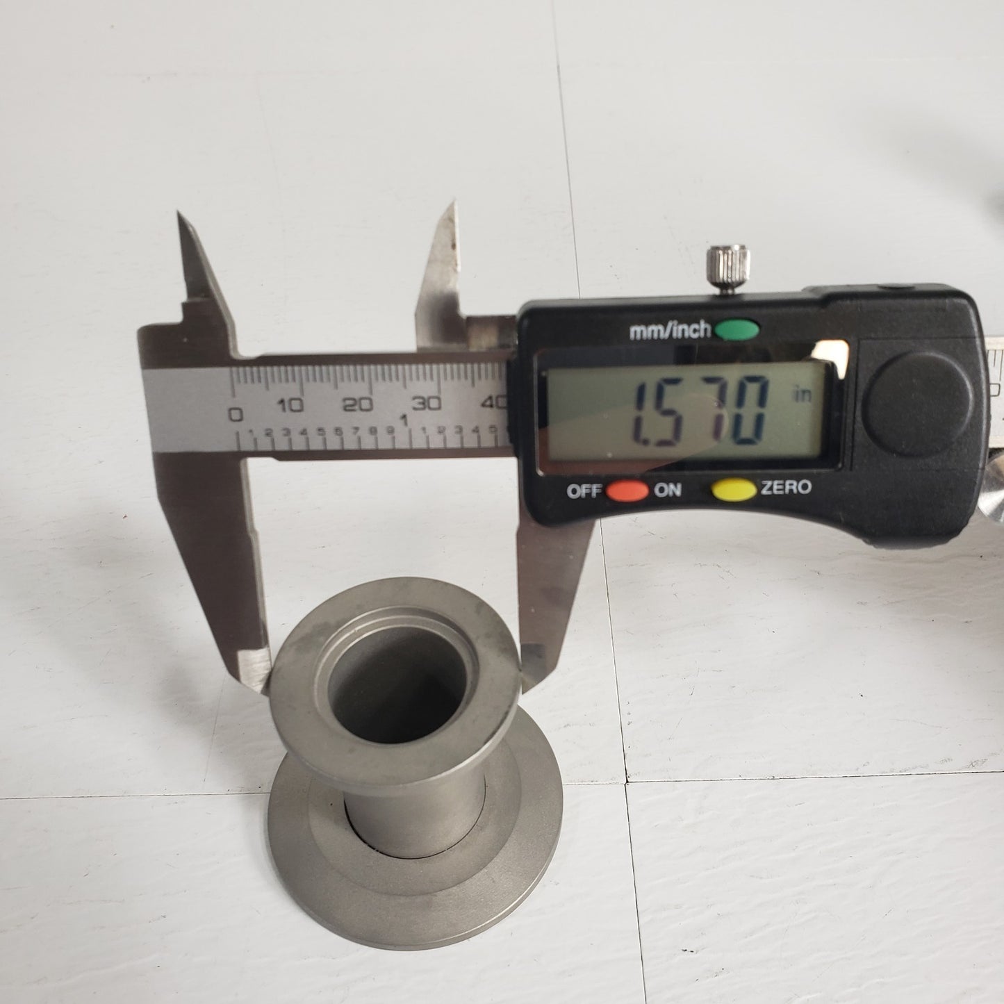 ISO KF25 NW25 Adapter Flange to KF40 NW40 Full Nipple Reducer Vacuum Fitting