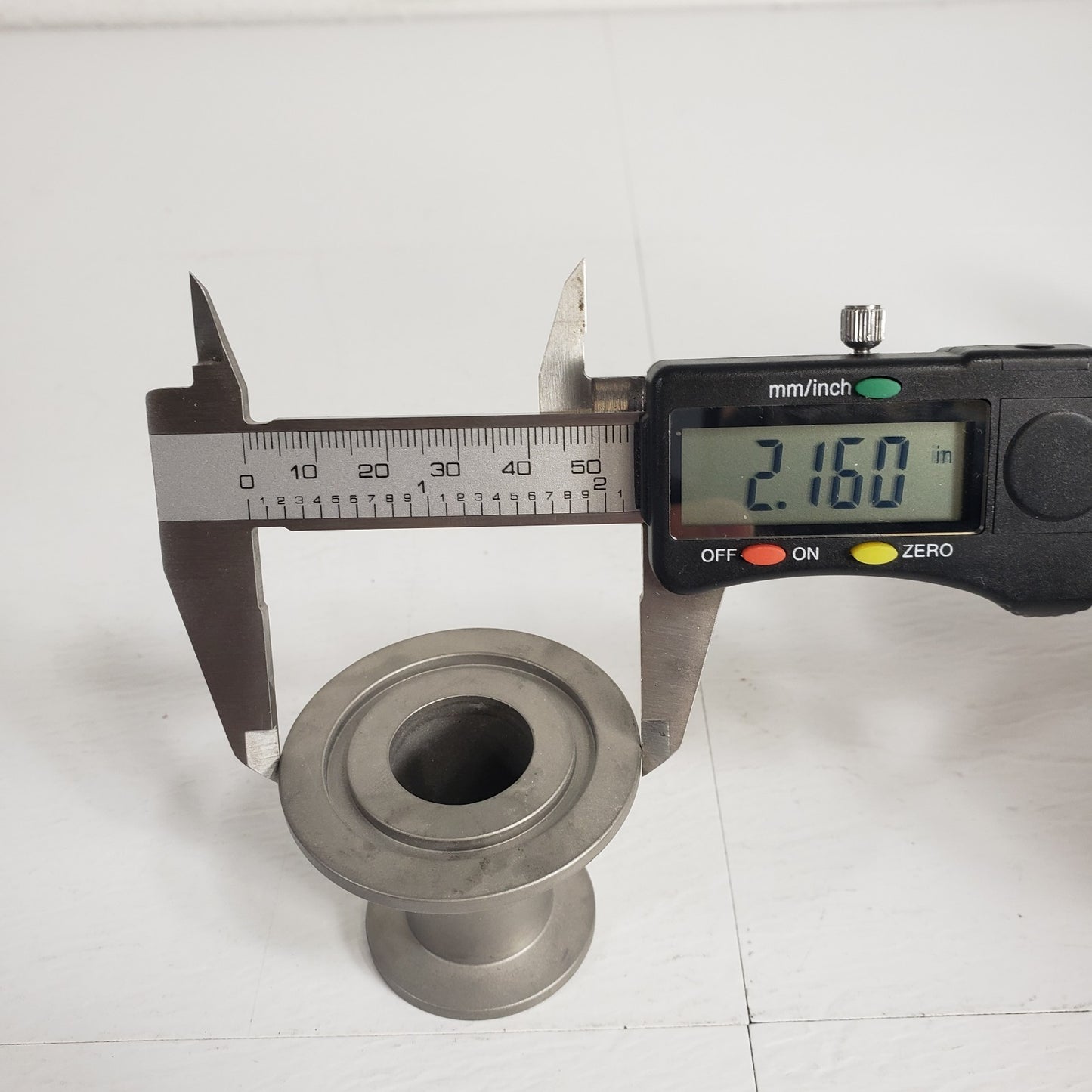 ISO KF25 NW25 Adapter Flange to KF40 NW40 Full Nipple Reducer Vacuum Fitting