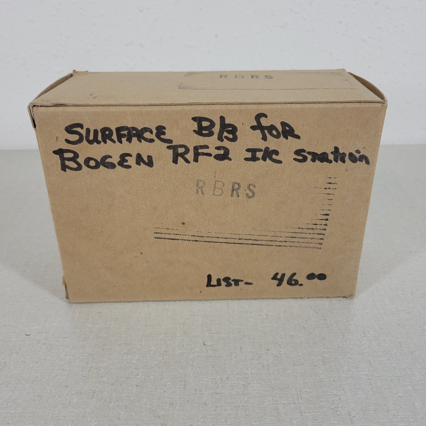 Bogen Communications RBR-S Back Box for Model RF-1 Remote Speaker Brown