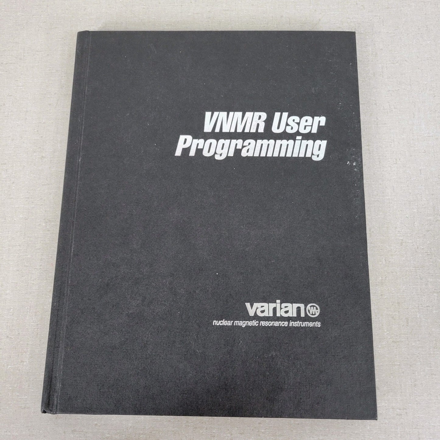 Varian NMR Nuclear Magnetic Resonance Spectrometer Manual Collection v5.1 v6.1C
