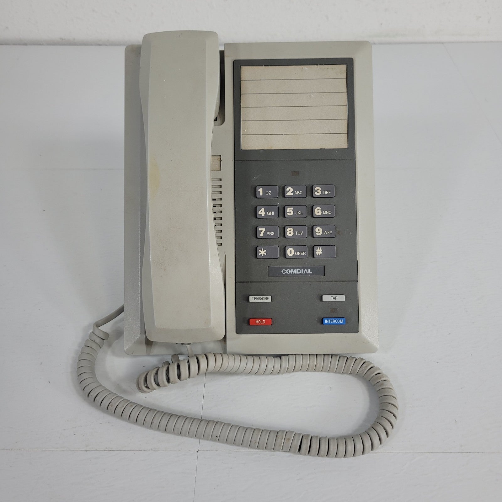 Comdial 8101N-PT Telephone Equipment Platinum Grey Classic Single Line ...