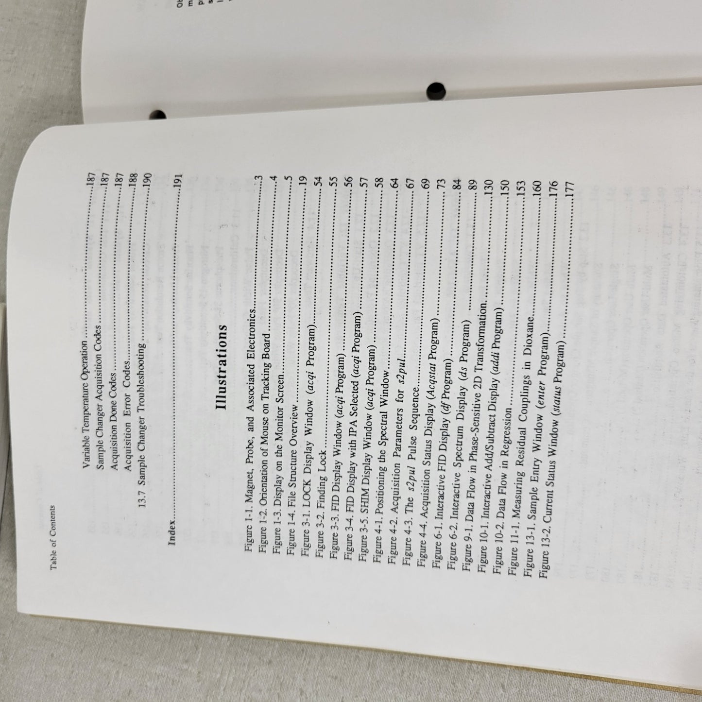 Varian NMR Spectrometer System Administration Operation Manual Rev C1189 C1090