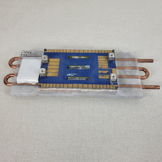 DAB 1:1.5 Transformer ELP64 Water Cooled Heatsink made at CU Boulder 2019