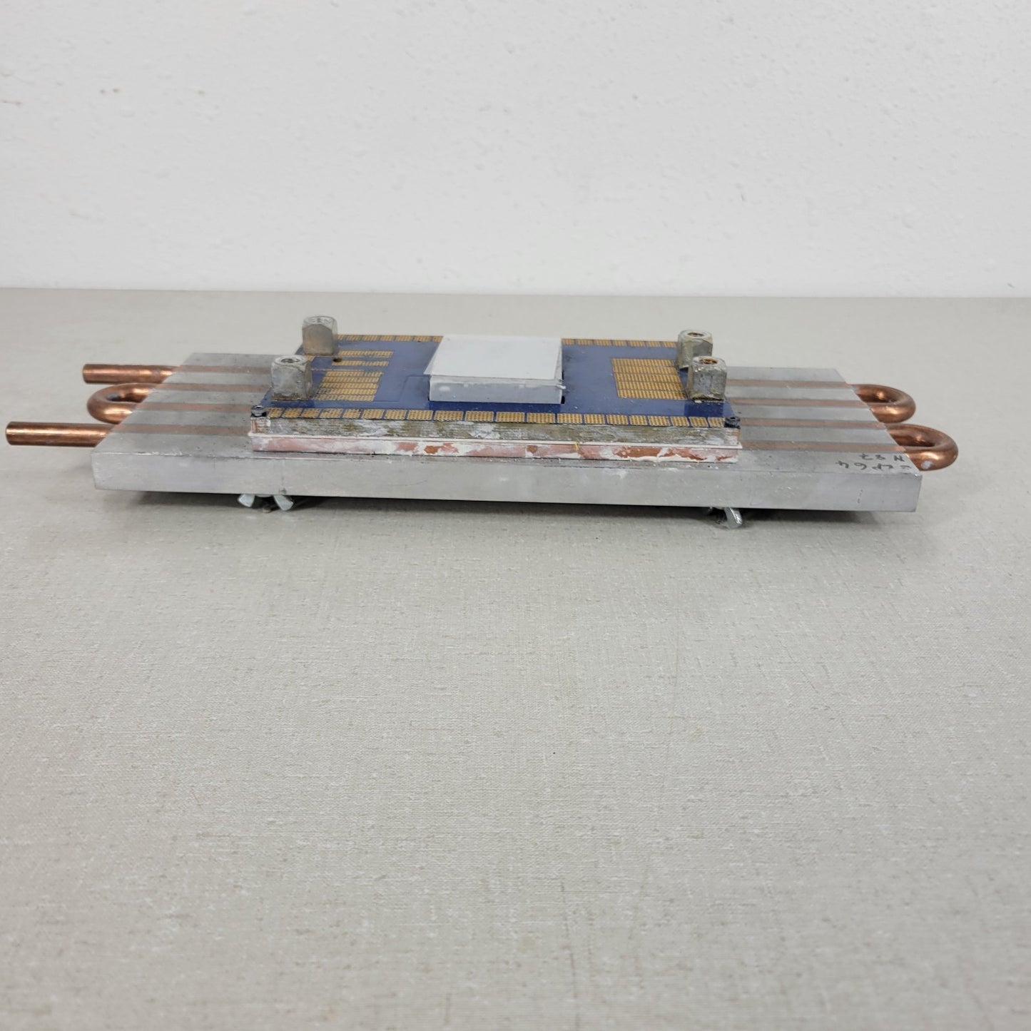 DAB 1:1.5 Transformer ELP64 Water Cooled Heatsink made at CU Boulder 2019