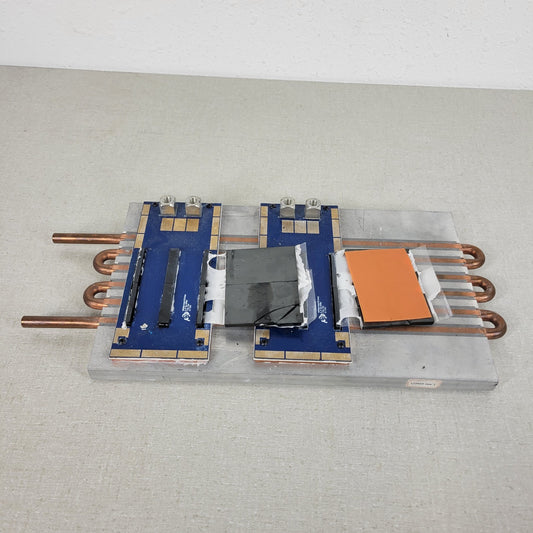 Dual Half Bridge Inductor ELP58 Water Cooled Heatsink made at CU Boulder 2019