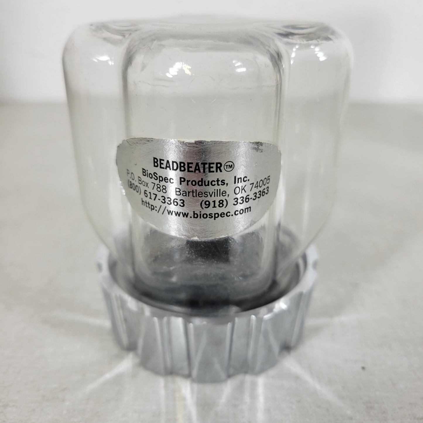 BioSpec BeadBeater Accessories and Chamber Jar Containers with Blend Attachments